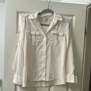 Women's Banana Republic Ivory Blouse